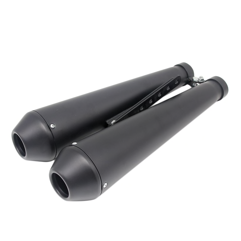 Silencieux D'échappement Universel Amovible Pour Moto - Diamètre 45mm, Longueur ~140mm - Réduction Du Bruit