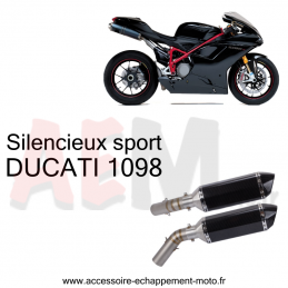 DUCATI 1098 športni dušilec...