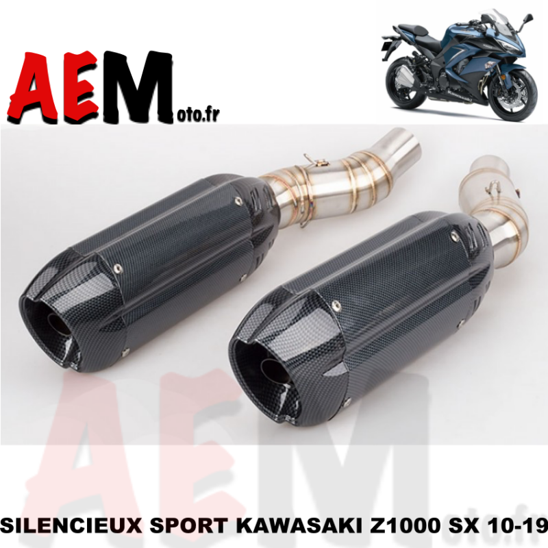 Silencieux Sport KAWASAKI Z1000 SX 2010 - 2019