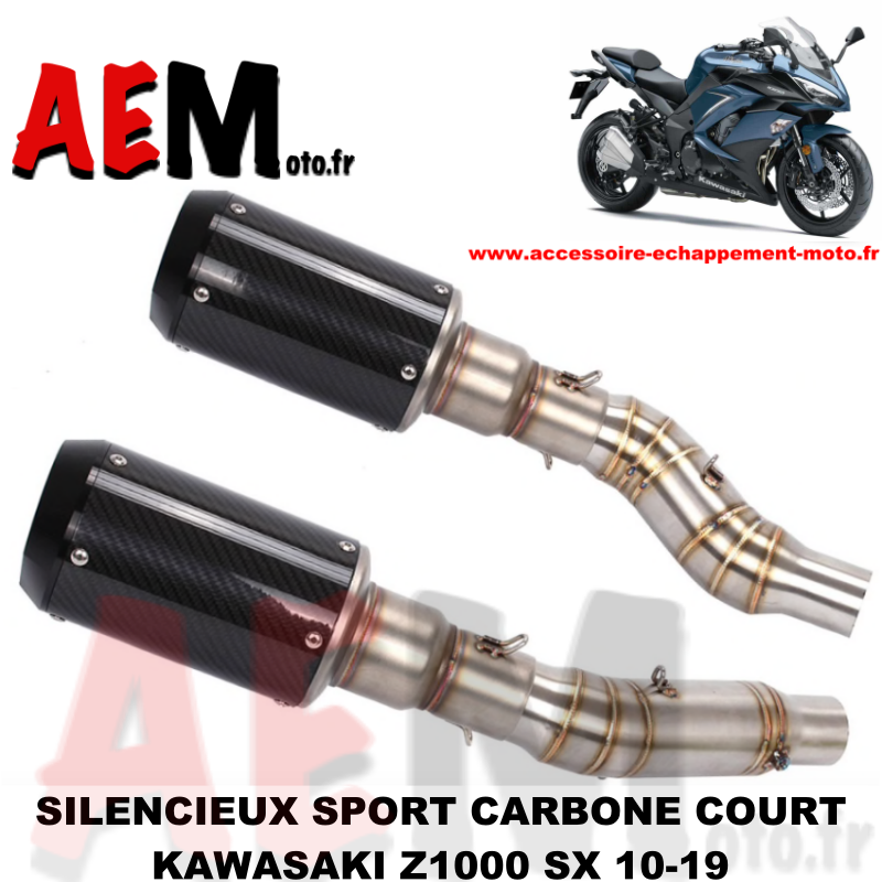 Echappement Sport KAWASAKI Z1000 SX 2010 - 2019