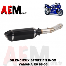 Yamaha R6 silenziatore di...