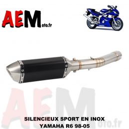 Yamaha R6 silenziatore di...