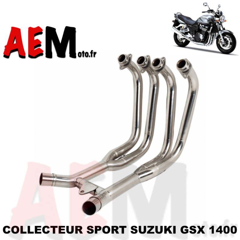 Collecteur sport sans catalyseur Suzuki GSX 1400 2001-2005