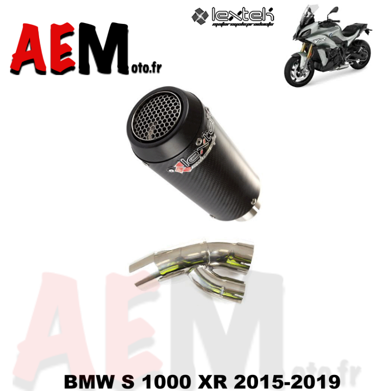 Silencieux sport LEXTEK BMW S 1000 XR 2015-2019