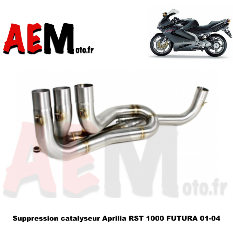 Tube suppression catalyseur Aprilia RST 1000 FUTURA 01-04