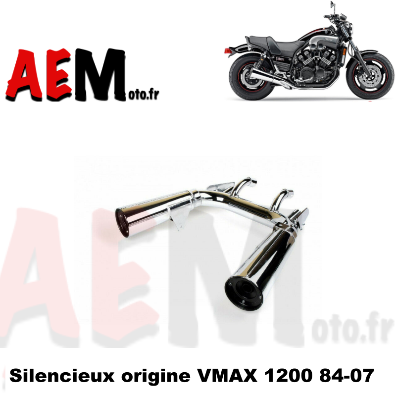 Silencieux origine Yamaha Vmax 1200 1984-2007