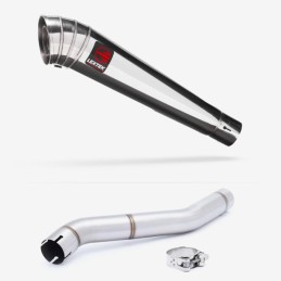 Silencieux inox et tube de...