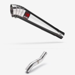 Silencieux inox et tube de...