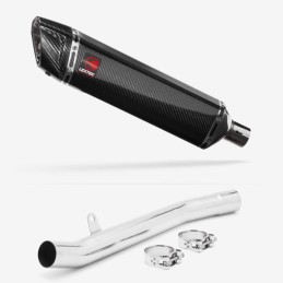 Silencieux carbone et tube...