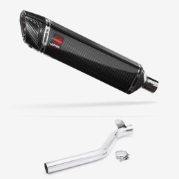 Silencieux sport carbone et...