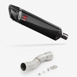 Silencieux carbone avec...