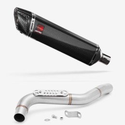 Silencieux sport carbone et...