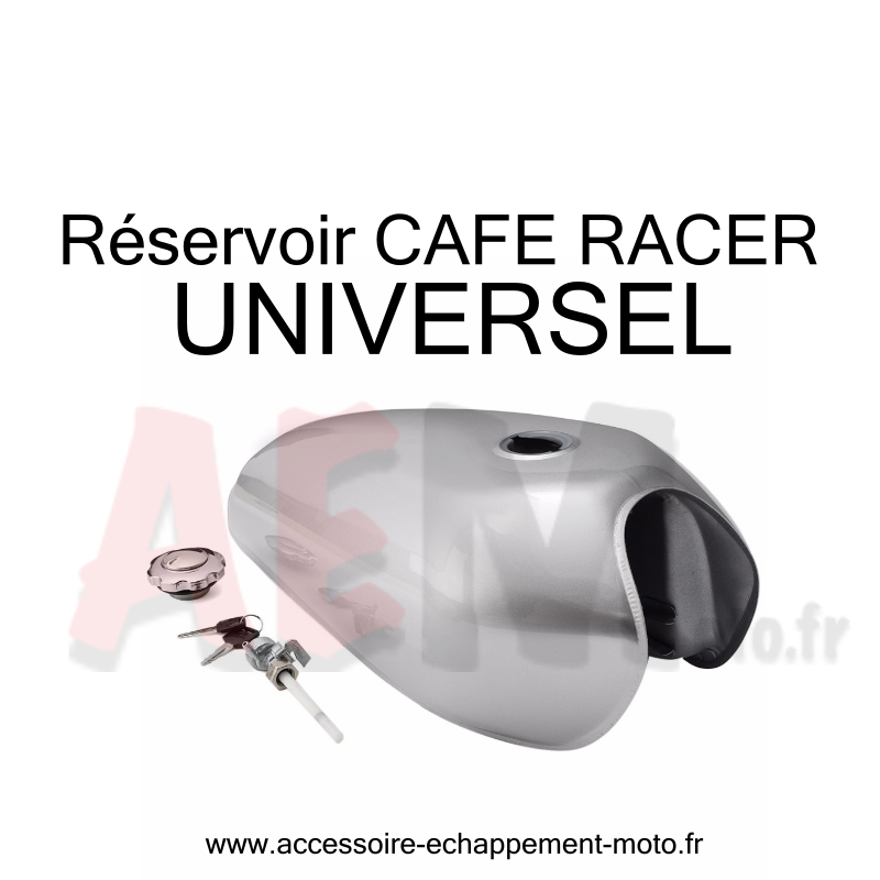 Réservoir phantom moto CAFE RACER universel