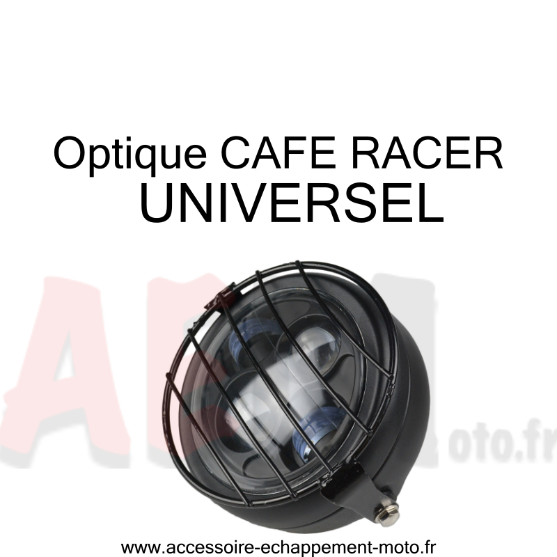 Feux avant avec grille led DAYMAKER universel CAFE RACER
