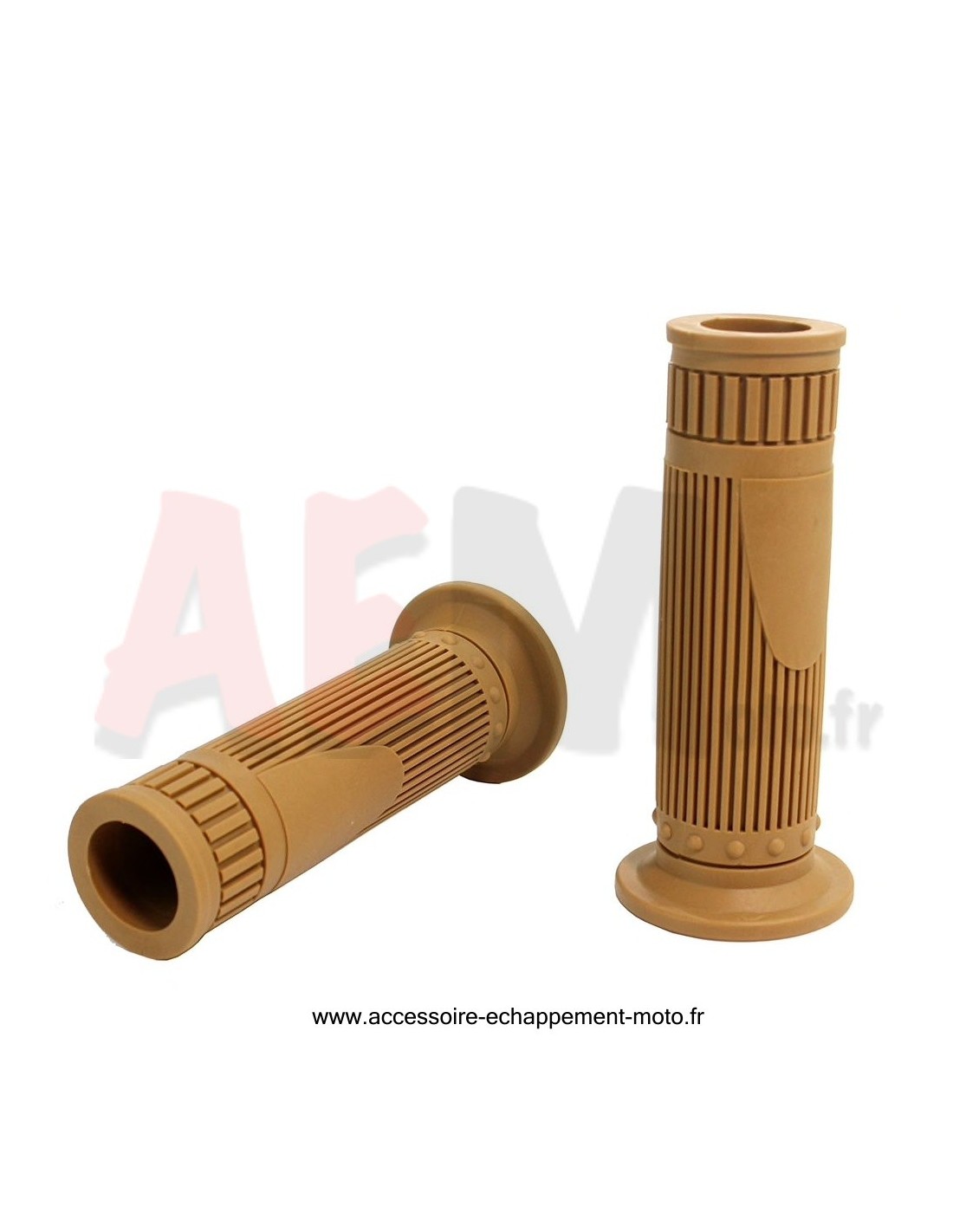 Poignées Moto Silicone Antidérapantes - 22/24mm Universelles Couleurs Vives